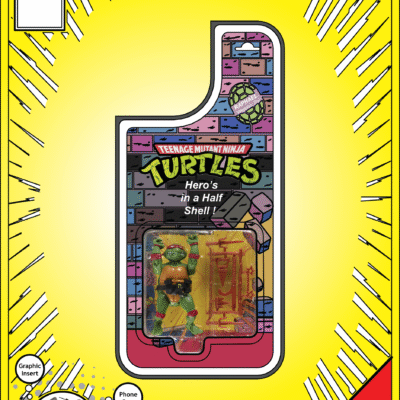 iPhone 14 Insert - TMNT Toy on Cardback - Raphael