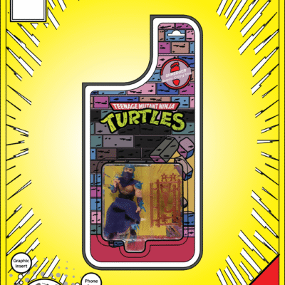 iPhone 14 Insert - TMNT Toy on Cardback - Shredder