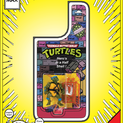 iPhone 14 Max Insert - TMNT Toy of Cardback - Leonardo