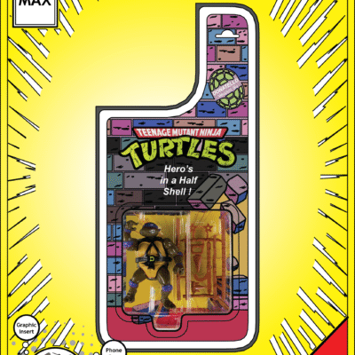 iPhone 14 Max Insert - TMNT Toy of Cardback - Donatello