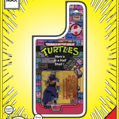 iPhone 14 Max Insert - TMNT Toy of Cardback - Shredder