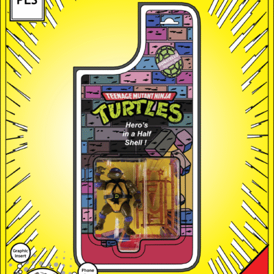 iPhone 14 Plus Insert - TMNT Toy on Cardback - Donatello