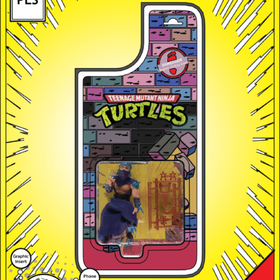 iPhone 14 Plus Insert - TMNT Toy on Cardback - Shredder