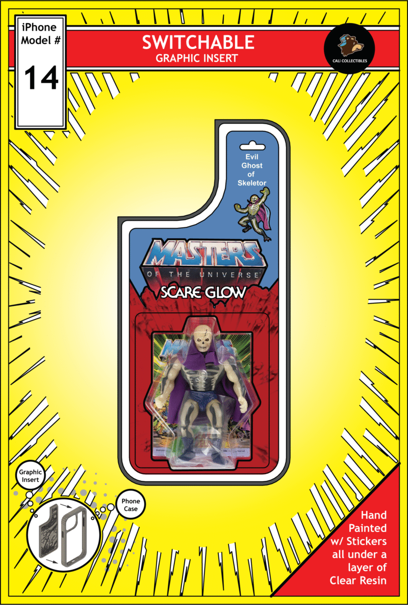 iPhone 14 Insert - MOTU Toy on Cardback - Scare Glow