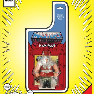 iPhone 14 Max Insert - MOTU Toy of Cardback - Ram Man