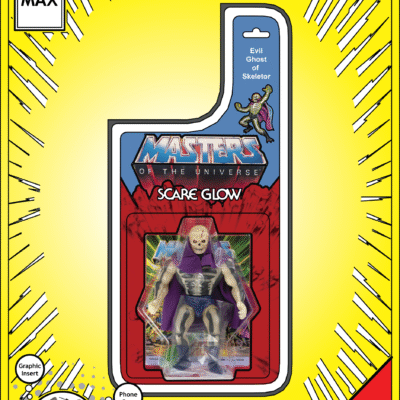iPhone 14 Max Insert - MOTU Toy of Cardback - Scare Glow