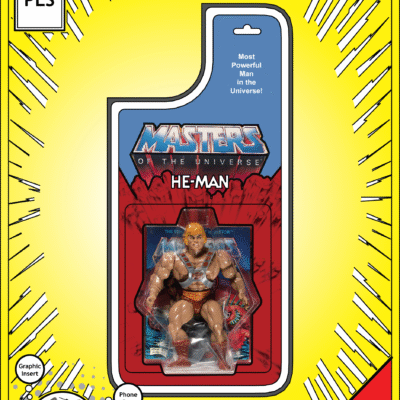 iPhone 14 Plus Insert - MOTU Toy on Cardback - He Man