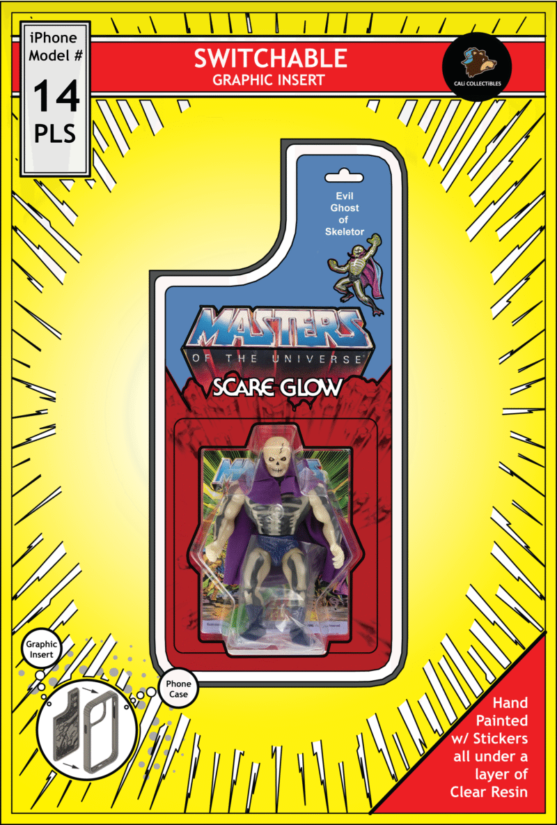 iPhone 14 Plus Insert - MOTU Toy on Cardback - Scare Glow