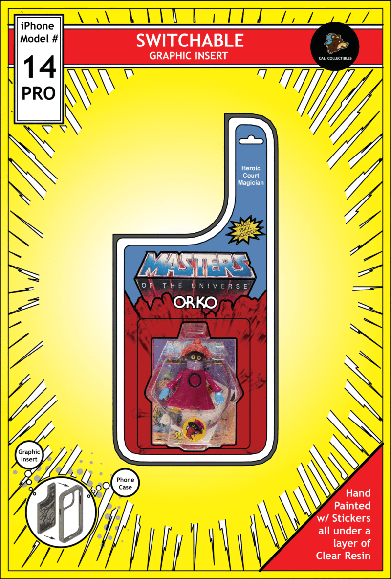 iPhone 14 Pro Insert - MOTU Toy on Cardback - Orko