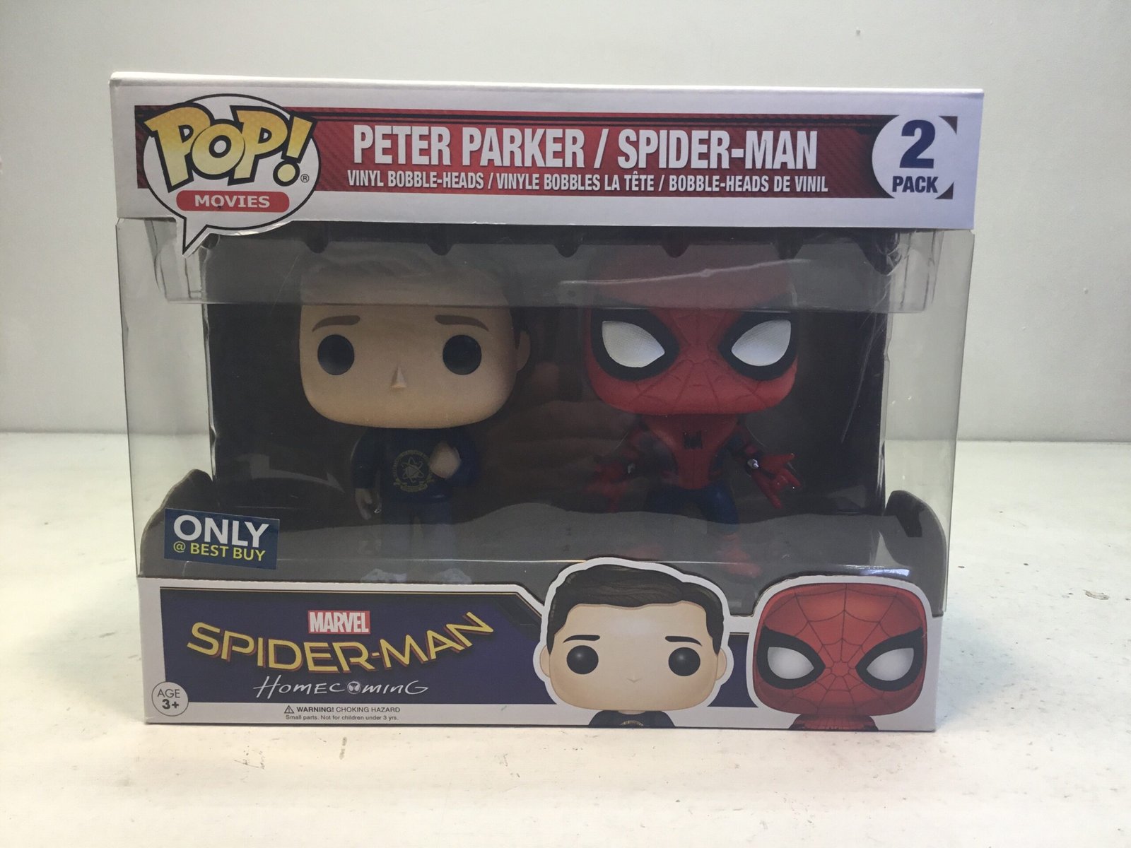 Marvel - Peter Parker & Spider-Man (Homecoming) - 2 Pack