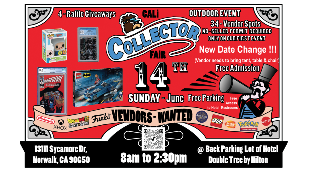 051226 - Post - Cali Collector Fair - Date Change